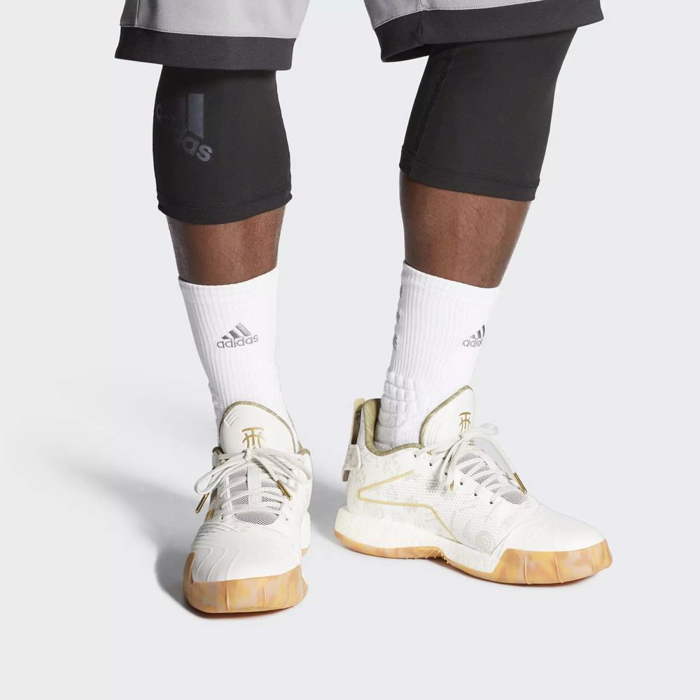 Adidas T-Mac Millennium Tenis De Basketball Blancos Para Mujer (MX-75480)
